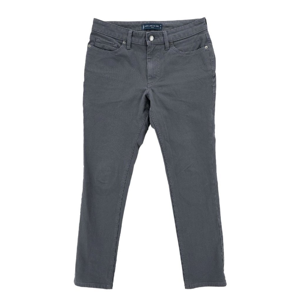 Everlane Uniform Gray Performance 5-Pocket Pant Size 29x30 Actual Inseam 28.25"
